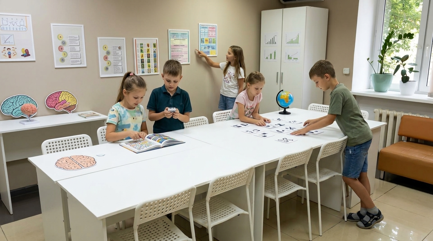 Возраст 6–11 лет: лагерь и техника чтения по авторским методикам SAPSAN